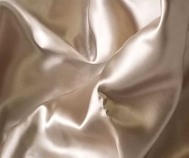 Champagne 100 % Mulberry Silk Pillowcase